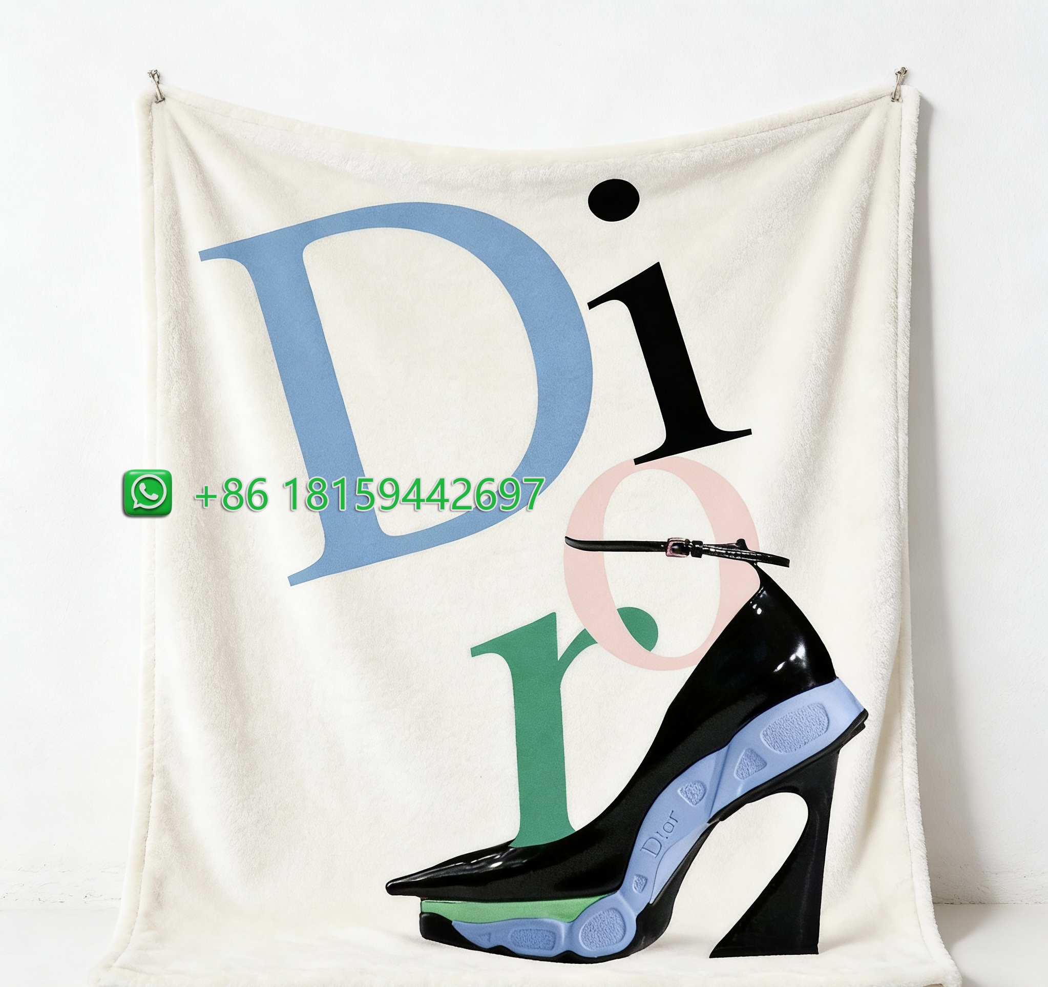 Dior Throw Blankets